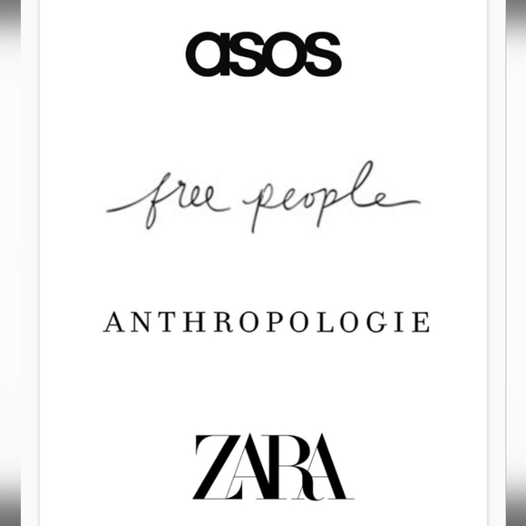 Anthro, FP, ASOS Show 12/4 - Like To Be Notified! - Picture 1 of 15